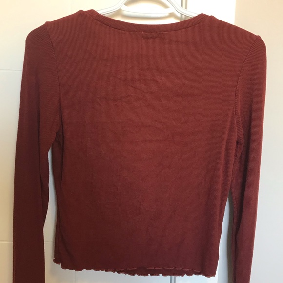 NWOT garage ribbed long sleeve tee - Picture 4 of 7